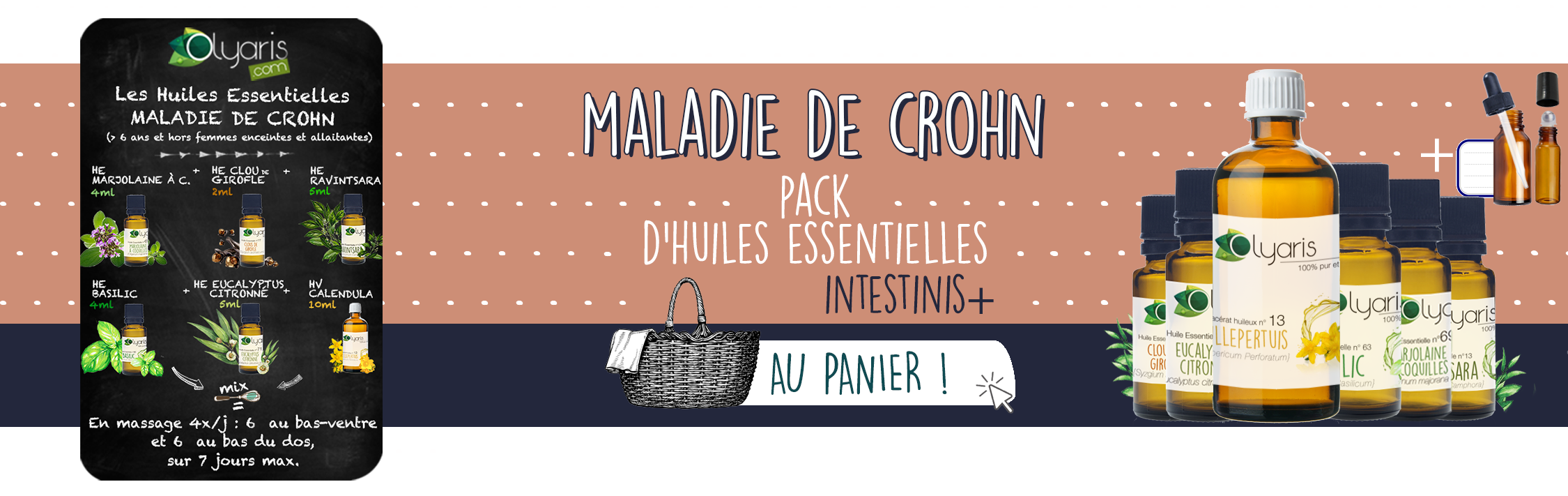 Maladie de Crohn : la soulager avec les Huiles Essentielles - Olyaris